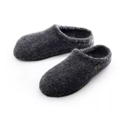 Ulle Mohair Seamless Herr - Dark Grey